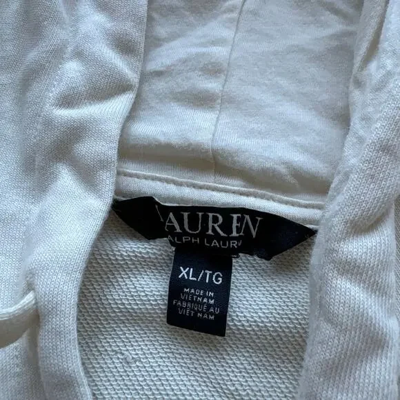 Ralph Lauren Striped Cotton Hoodie Sweater - Picture 4 of 5